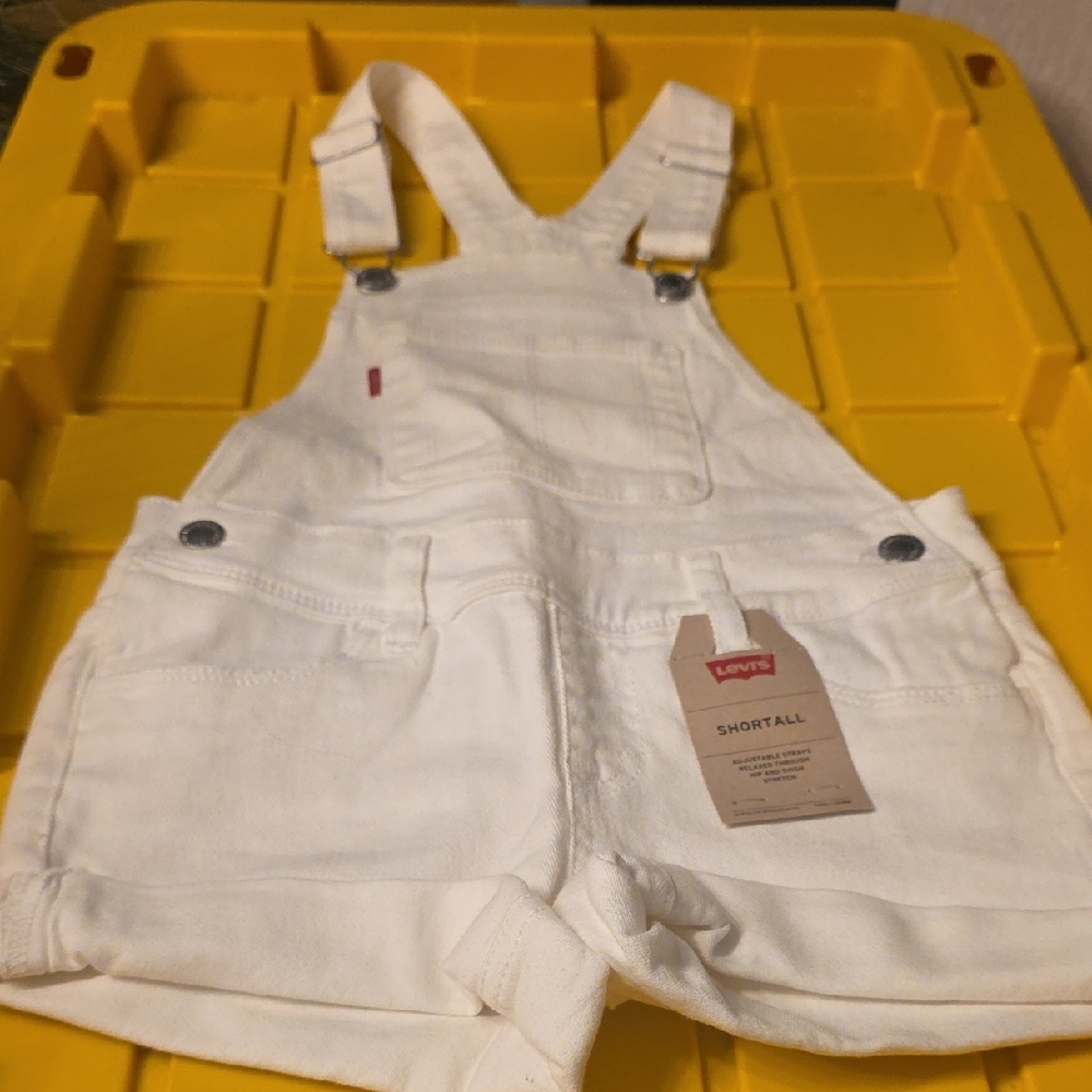 Levi's Classic White Shortalls